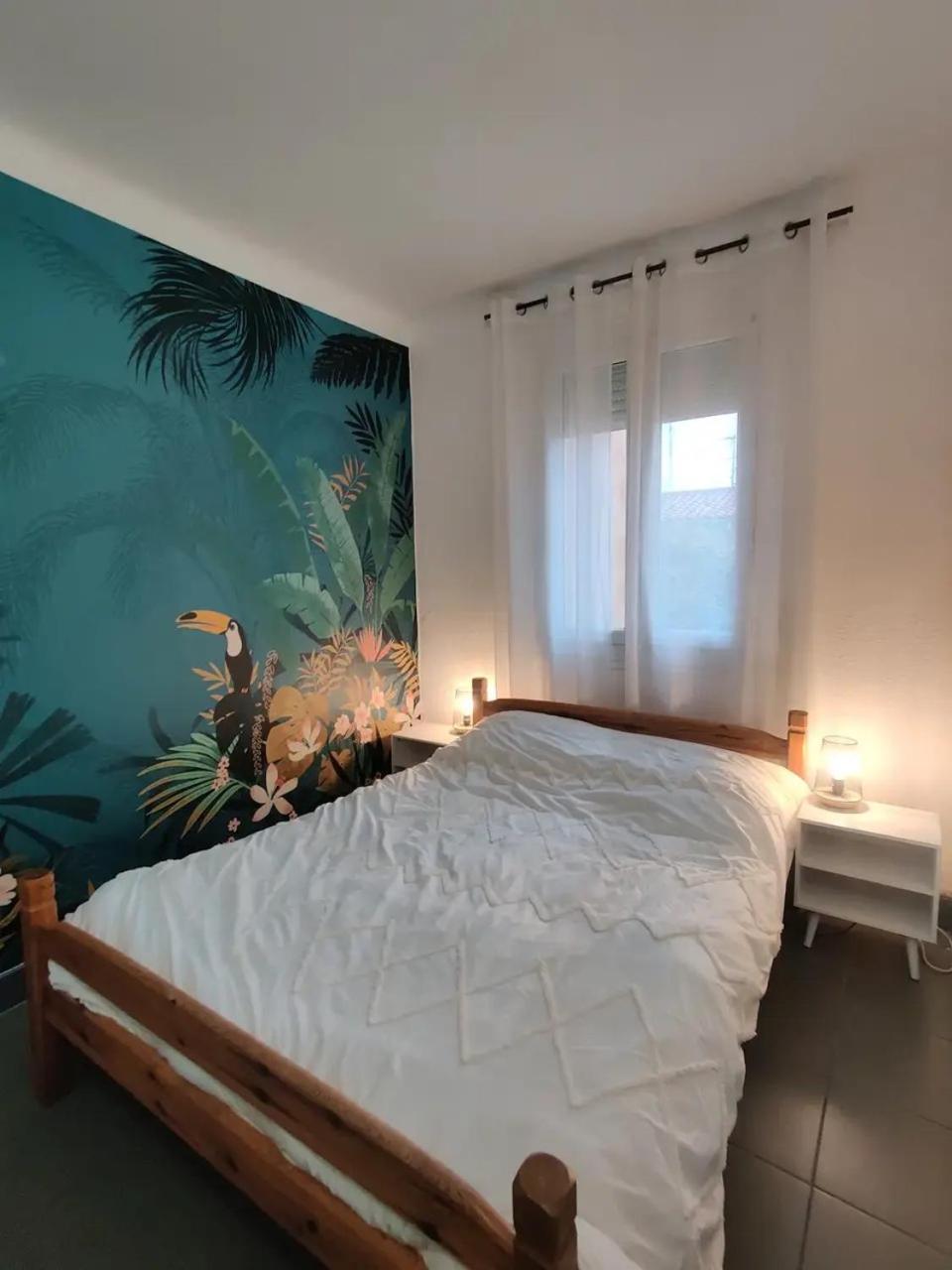 La Jungle Urbaine Avec Garage Prive & Climatisation Apartment Perpignan Luaran gambar